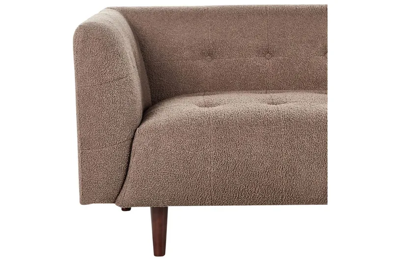 3-sitssoffa Byske Brunt, mörkt trä - Brunt, mörkt trä - Möbler - Vardagsrum - Soffor - 3-sits soffor