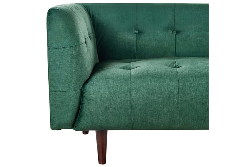 3-sitssoffa Byske Grönt, mörkt trä - Grönt, mörkt trä - Möbler - Vardagsrum - Soffor - 3-sits soffor