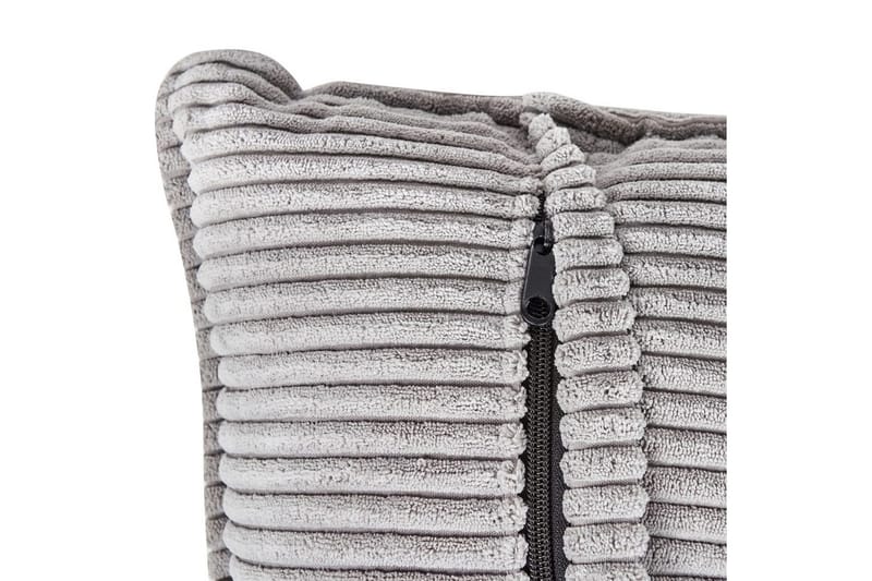 3-sitssoffa Dolva Grå, svart, Vänstervänd - Grå - Möbler - Vardagsrum - Soffor - Divansoffa & schäslong