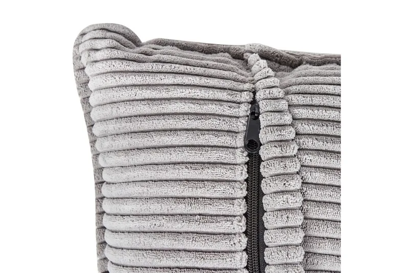 3-sitssoffa Dolva Grå, svart, Vänstervänd - Grå - Möbler - Vardagsrum - Soffor - Divansoffa & schäslong