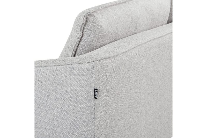 3-sitssoffa Hobro Grå, svart - Grå, svart - Möbler - Vardagsrum - Soffor - 3-sits soffor