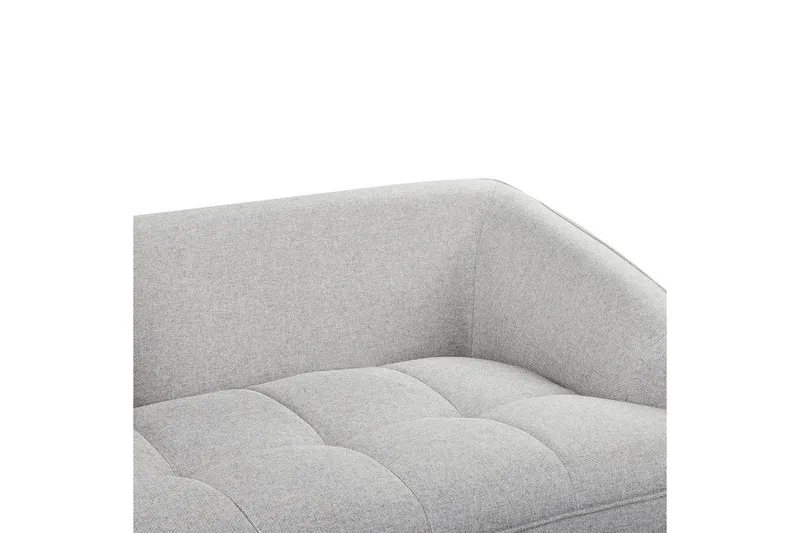 3-sitssoffa Hobro Grå, svart - Grå, svart - Möbler - Vardagsrum - Soffor - 3-sits soffor