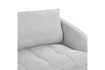 3-sitssoffa Hobro Grå, svart - Grå, svart - Möbler - Vardagsrum - Soffor - 3-sits soffor