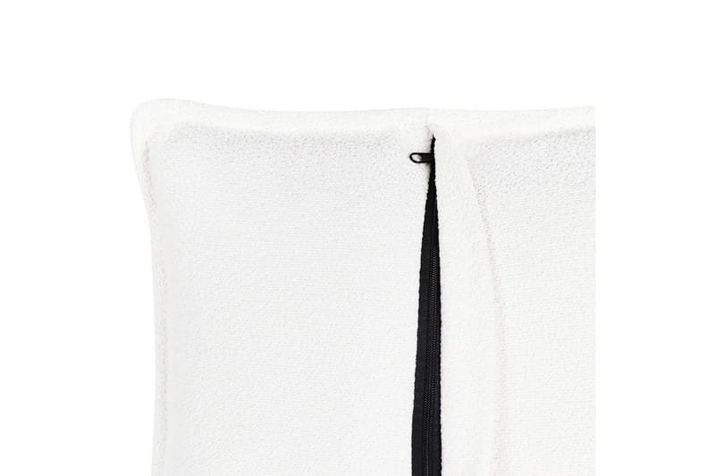 3-sitssoffa Hobro Vit, Svart - Vit, Svart - Möbler - Vardagsrum - Soffor - 3-sits soffor