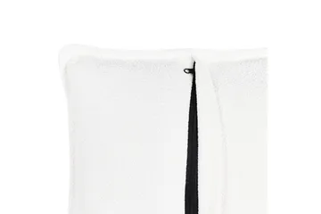 3-sitssoffa Hobro Vit, Svart - Vit, Svart - Möbler - Vardagsrum - Soffor - 3-sits soffor