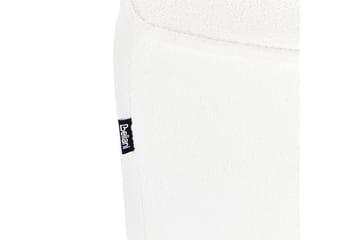 3-sitssoffa Hobro Vit, Svart - Vit, Svart - Möbler - Vardagsrum - Soffor - 3-sits soffor