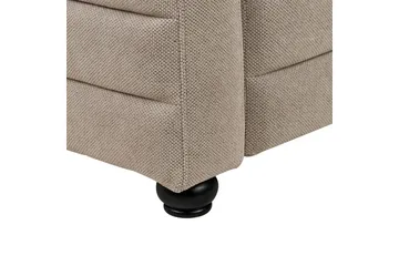 3-sitssoffa Hofn Beige, svart - Beige, svart - Möbler - Vardagsrum - Soffor - 3-sits soffor