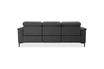 3-sitssoffa Lund Antracit, Belfast tyg, Elektrisk vilstol - Antracit, Belfast tyg, Elektrisk vilstol - Möbler - Vardagsrum - Soffor - Reclinersoffor & Biosoffor