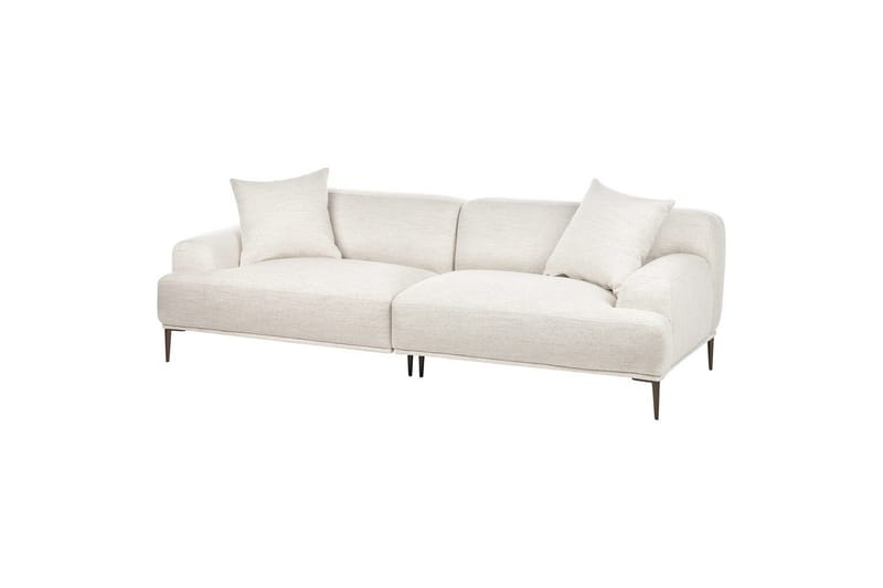 3-sitssoffa Matila Beige, brun - Beige, brun - Möbler - Vardagsrum - Soffor - 3-sits soffor