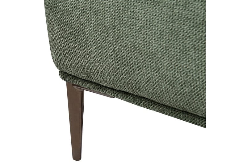 3-sitssoffa Matila Grön, brun - Grön, brun - Möbler - Vardagsrum - Soffor - 3-sits soffor