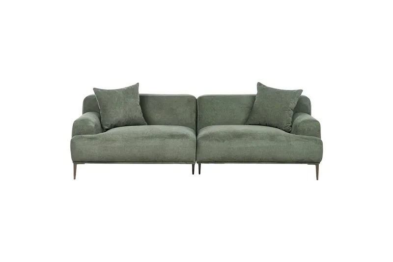 3-sitssoffa Matila Grön, brun, Grön, brun