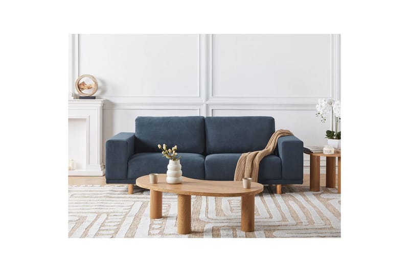 3-sitssoffa Nivala Blå - Blå - Möbler - Vardagsrum - Soffor - 3-sits soffor