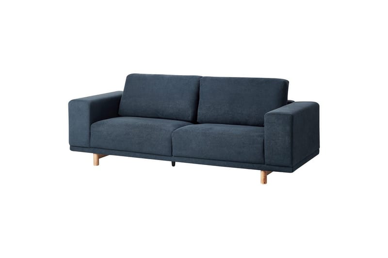 3-sitssoffa Nivala Blå - Blå - Möbler - Vardagsrum - Soffor - 3-sits soffor