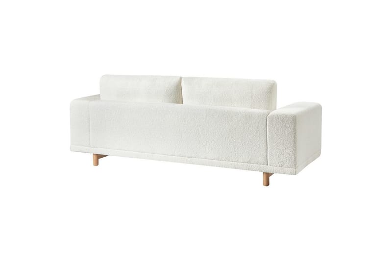 3-sitssoffa Nivala Vit - Vit - Möbler - Vardagsrum - Soffor - 3-sits soffor