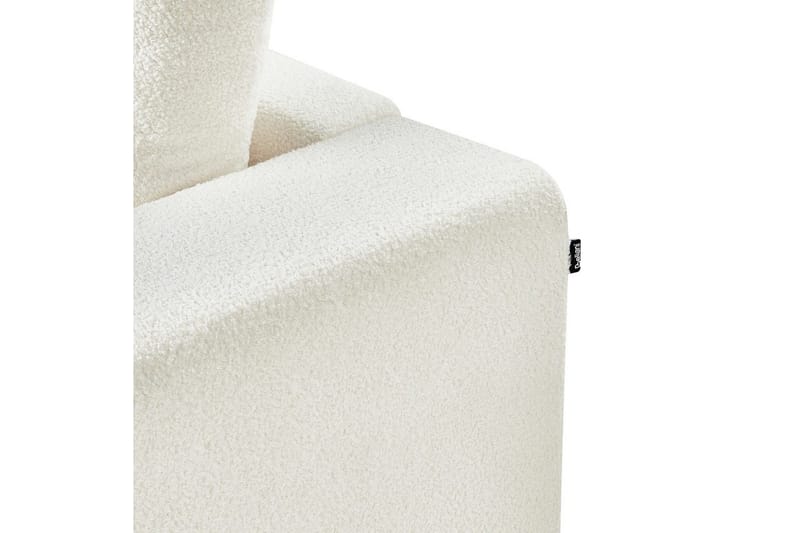 3-sitssoffa Nivala Vit - Vit - Möbler - Vardagsrum - Soffor - 3-sits soffor