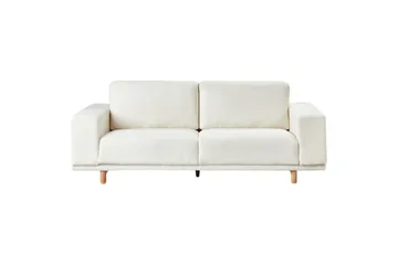 3-sitssoffa Nivala Vit - Vit - Möbler - Vardagsrum - Soffor - 3-sits soffor