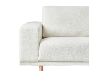 3-sitssoffa Nivala Vit - Vit - Möbler - Vardagsrum - Soffor - 3-sits soffor
