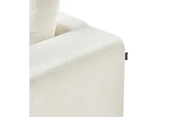 3-sitssoffa Nivala Vit - Vit - Möbler - Vardagsrum - Soffor - 3-sits soffor