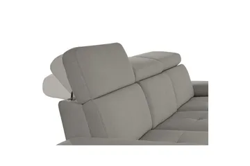 3-sitssoffa Rayland Grå, Sunday tyg, Elektrisk vilstol - Grå, Sunday tyg, Elektrisk vilstol - Möbler - Vardagsrum - Soffor - Reclinersoffor & Biosoffor