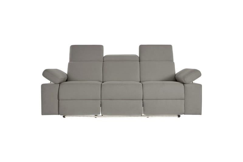 3-sitssoffa Rayland Grå, Sunday tyg, Elektrisk vilstol - Grå, Sunday tyg, Elektrisk vilstol - Möbler - Vardagsrum - Soffor - Reclinersoffor & Biosoffor
