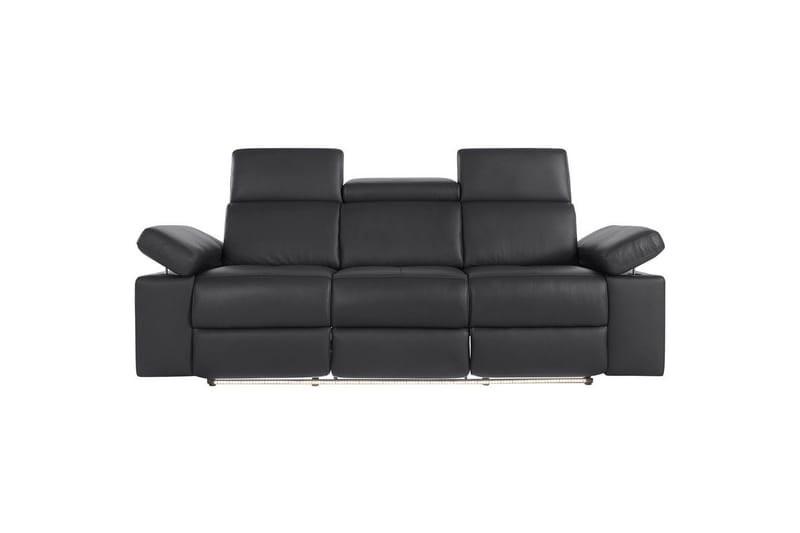 3-sitssoffa Rayland Svart, PU, Elektrisk vilstol - Svart, PU, Elektrisk vilstol - Möbler - Vardagsrum - Soffor - Reclinersoffor & Biosoffor