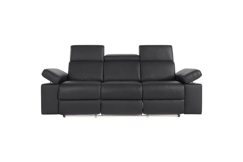 3-sitssoffa Rayland Svart, PU, Elektrisk vilstol - Svart, PU, Elektrisk vilstol - Möbler - Vardagsrum - Soffor - Reclinersoffor & Biosoffor