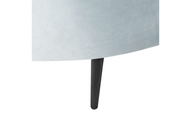 3-sitssoffa Savar Blå, Svart - Blå, Svart - Möbler - Vardagsrum - Soffor - Sammetssoffor