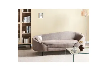 3-sitssoffa Savar Brun, Svart - Brun - Möbler - Vardagsrum - Soffor - 3-sits soffor