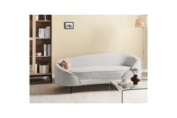 3-sitssoffa Savar Vit, Svart - Vit, Svart - Möbler - Vardagsrum - Soffor - 3-sits soffor