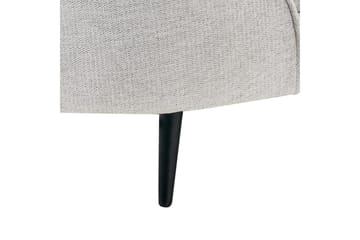 3-sitssoffa Savar Vit, Svart - Vit, Svart - Möbler - Vardagsrum - Soffor - 3-sits soffor