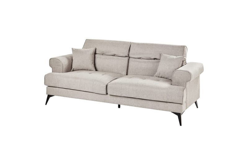 3-sitssoffa Skive Beige - Beige - Möbler - Vardagsrum - Soffor - 3-sits soffor