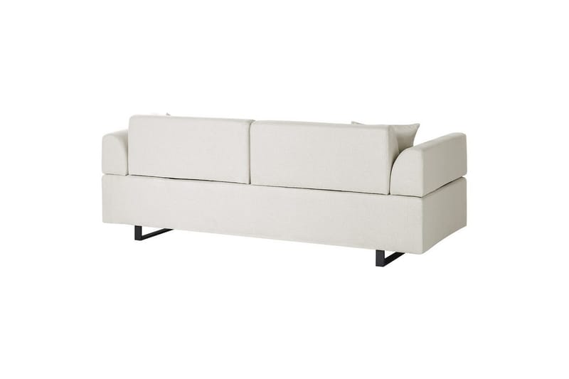 3-sitssoffa Sokna Beige, svart - Beige, svart - Möbler - Vardagsrum - Soffor - 3-sits soffor