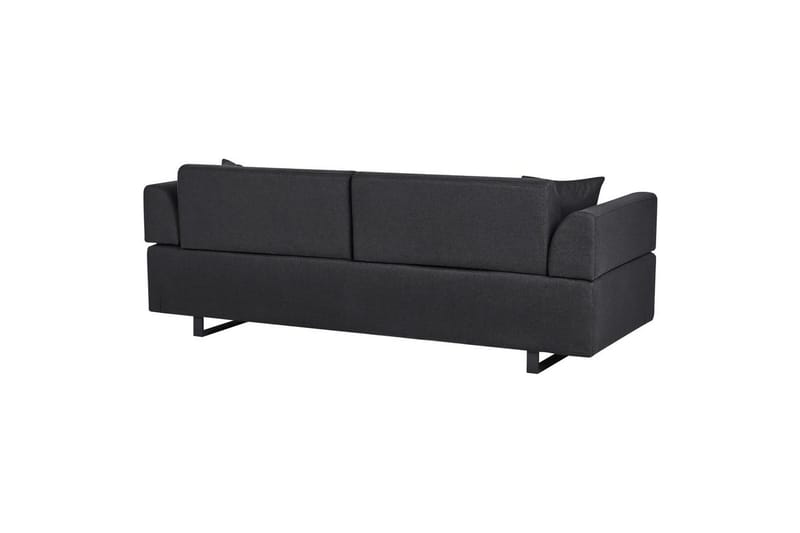 3-sitssoffa Sokna Svart - Svart - Möbler - Vardagsrum - Soffor - 3-sits soffor