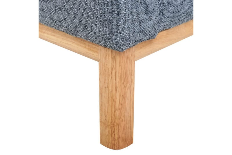 3-sitssoffa Sosjo Blått, ljust trä - Blått, ljust trä - Möbler - Vardagsrum - Soffor - 3-sits soffor