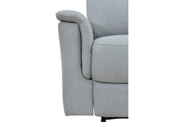 3-sitssoffa Southbrook Ljusgrå, Tyg/Trä/Metall, Elektrisk vilstol - Ljusgrå, Tyg/Trä/Metall, Elektrisk vilstol - Möbler - Vardagsrum - Soffor - Reclinersoffor & Biosoffor