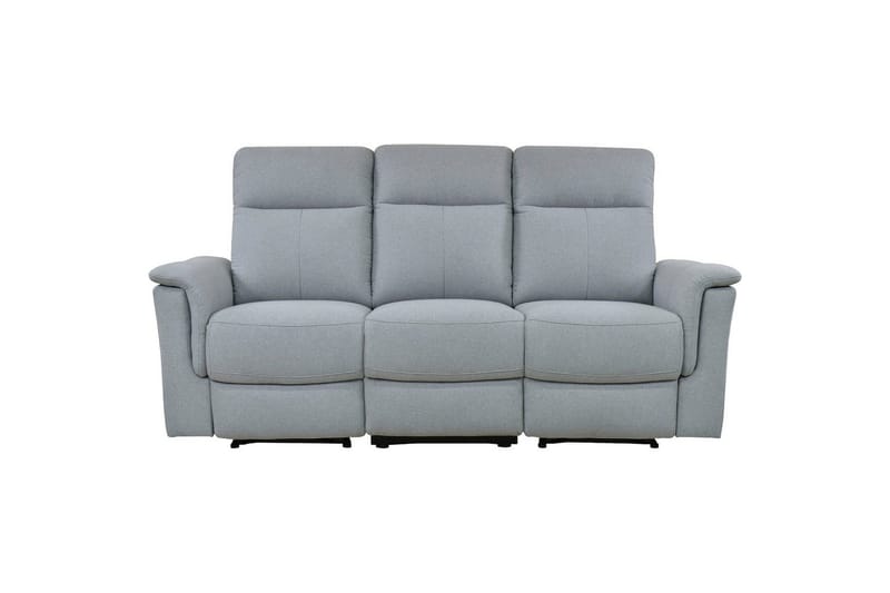 3-sitssoffa Southbrook Ljusgrå, Tyg/Trä/Metall, Elektrisk vilstol - Ljusgrå, Tyg/Trä/Metall, Elektrisk vilstol - Möbler - Vardagsrum - Soffor - Reclinersoffor & Biosoffor