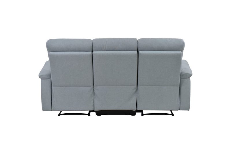 3-sitssoffa Southbrook Ljusgrå, Tyg/Trä/Metall, Elektrisk vilstol - Ljusgrå, Tyg/Trä/Metall, Elektrisk vilstol - Möbler - Vardagsrum - Soffor - Reclinersoffor & Biosoffor