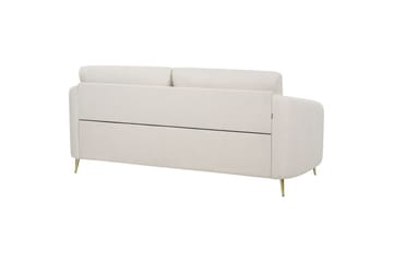 3-sitssoffa Trosa Beige, guld - Beige, guld - Möbler - Vardagsrum - Soffor - 3-sits soffor