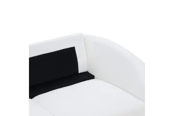 3-sitssoffa Trosa Vitt, guld - Vitt, guld - Möbler - Vardagsrum - Soffor - 3-sits soffor