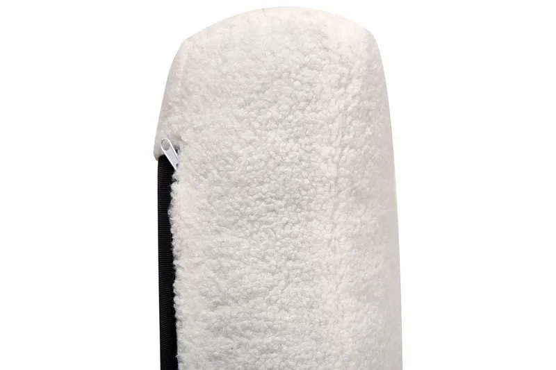 3-sitssoffa Tuve Vit, ljust trä, Bouclé - Vit, ljust trä, Bouclé - Möbler - Vardagsrum - Soffor - 3-sits soffor