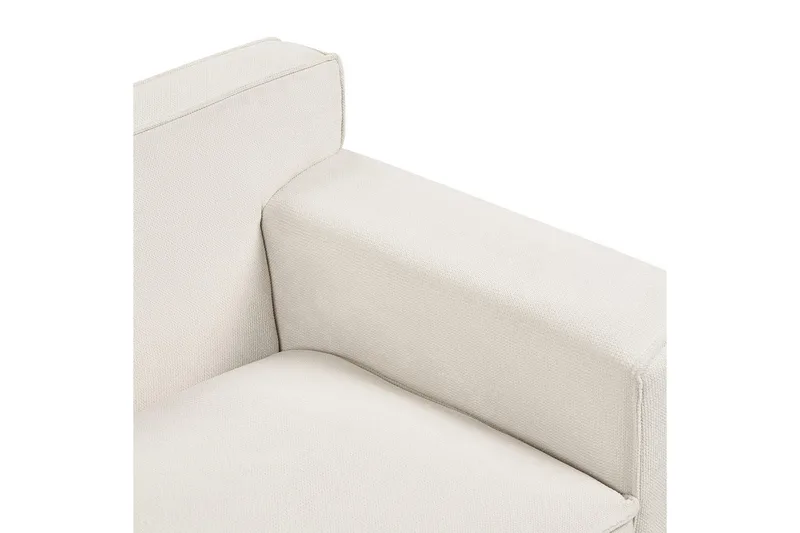 3-sitssoffa Viskan Vit, Chenille - Vit, Chenille - Möbler - Vardagsrum - Soffor - 3-sits soffor