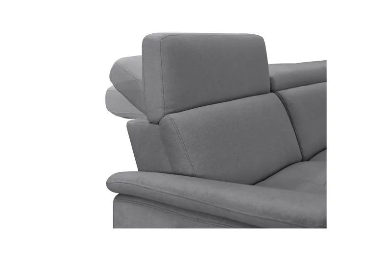 3-sitssoffa Pareli Grå, Sunday tyg, Elektrisk vilstol - Grå, Sunday tyg, Elektrisk vilstol - Möbler - Vardagsrum - Soffor - Reclinersoffor & Biosoffor