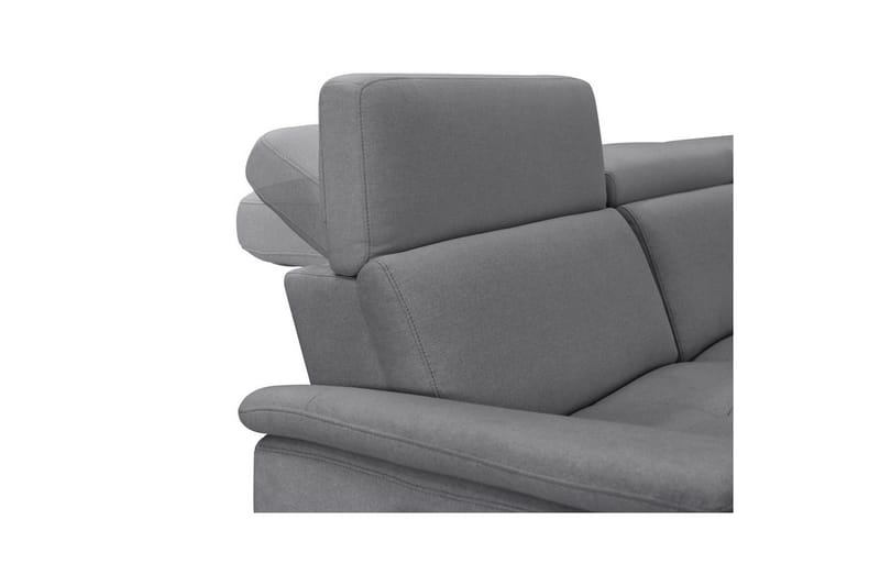 3-sitssoffa Pareli Grå, Sunday tyg, Elektrisk vilstol - Grå, Sunday tyg, Elektrisk vilstol - Möbler - Vardagsrum - Soffor - Reclinersoffor & Biosoffor