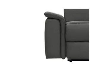 3-sitssoffa Pareli Svart, PU, Elektrisk vilstol - Svart, PU, Elektrisk vilstol - Möbler - Vardagsrum - Soffor - Reclinersoffor & Biosoffor