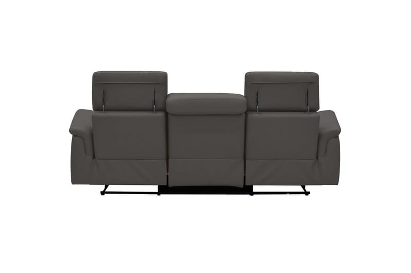 3-sitssoffa Pareli Brun, PU, Manuell vilstol - Brun, PU, Manuell vilstol - Möbler - Vardagsrum - Soffor - Reclinersoffor & Biosoffor