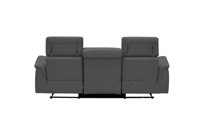 3-sitssoffa Pareli Grå, PU, Elektrisk vilstol - Grå, PU, Elektrisk vilstol - Möbler - Vardagsrum - Soffor - Reclinersoffor & Biosoffor