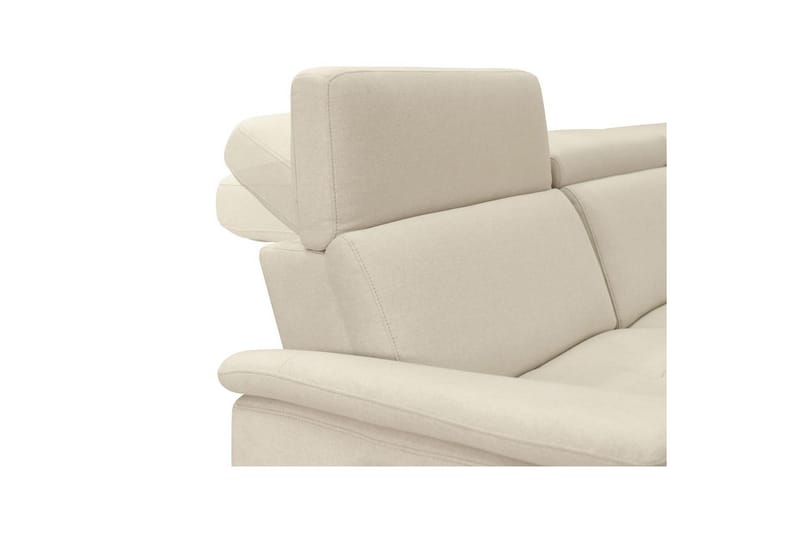 3-sitssoffa Pareli Vit, Sunday tyg, Elektrisk vilstol - Vit, Sunday tyg, Elektrisk vilstol - Möbler - Vardagsrum - Soffor - Reclinersoffor & Biosoffor