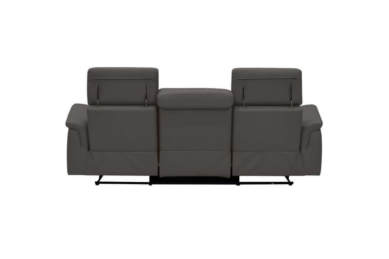 3-sitssoffa Pareli Brun, PU, Manuell vilstol - Brun, PU, Manuell vilstol - Möbler - Vardagsrum - Soffor - Reclinersoffor & Biosoffor