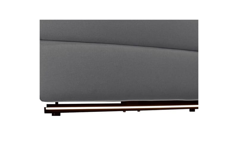 3-sitssoffa Pareli Grå, Sunday tyg, Manuell vilstol - Grå, Sunday tyg, Manuell vilstol - Möbler - Vardagsrum - Soffor - Reclinersoffor & Biosoffor