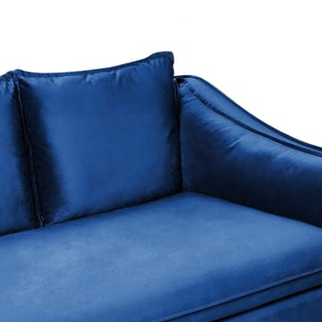 4-sits soffa Aure - Blå - Möbler - Vardagsrum - Soffor - Sammetssoffor